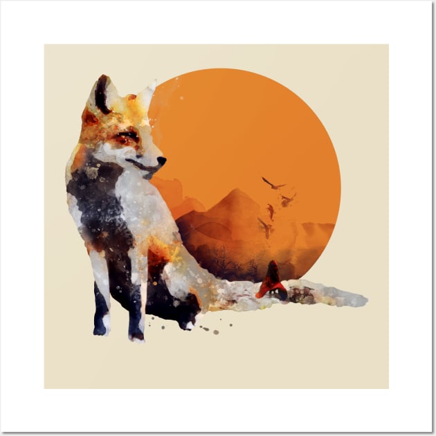 Foxy Wall Art by iamrobman